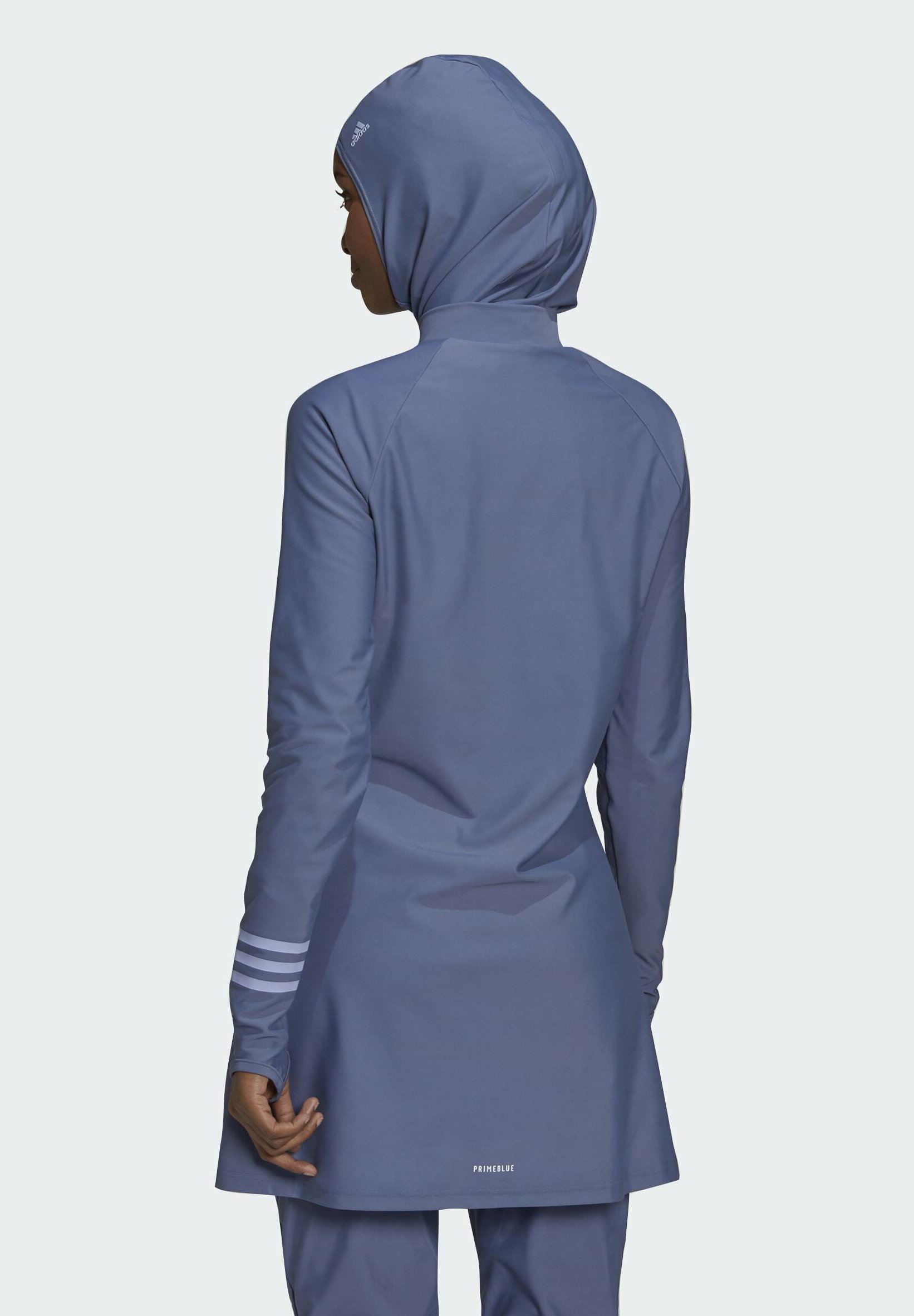 adidas Performance ADI PBSW TOP SWIM SPORTS WATERSPORTS PRIMEBLUE NYLON  RASH GUARD - Long sleeved top - purple - Zalando.co.uk