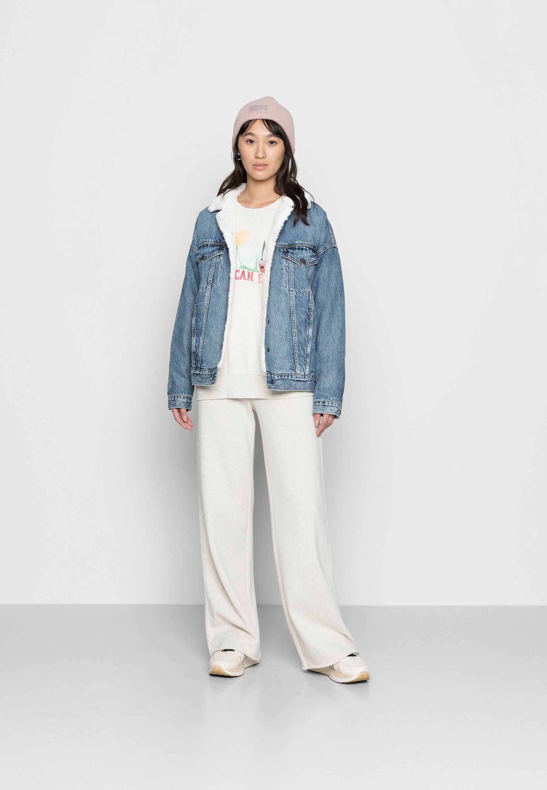 american eagle oversized denim jacket