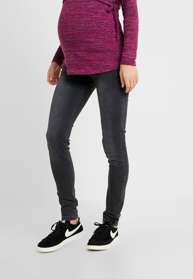 SUPER WITH WAISTBAND - Jeans Skinny Fit - grey