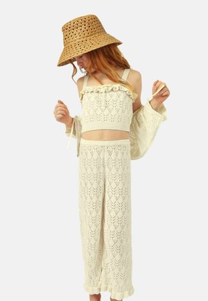 MIPOUNET RITA - Pantalones - arena