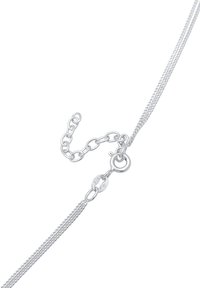 Colier din argint sterling cu un design fin de lanț împletit. Dispune de un închizător tip homar și o lungime ajustabilă cu un extensor de zale.