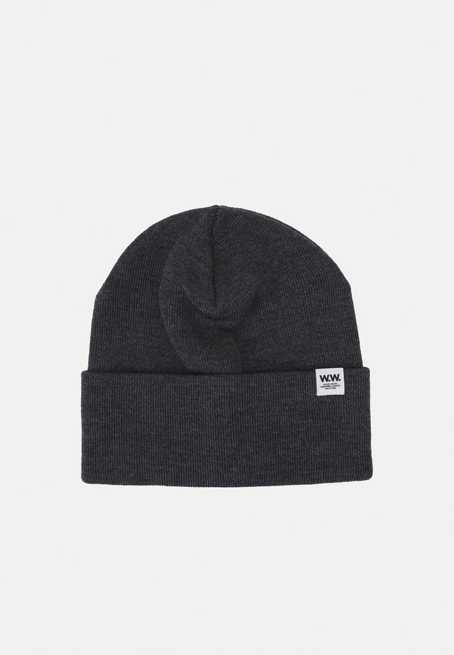 GERALD TALL BEANIE UNISEX - Pipo - dark grey