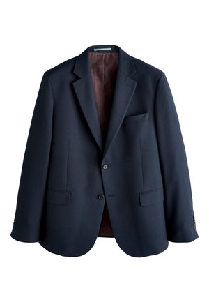 Next, TEXTURED - Chaqueta de traje - navy blue