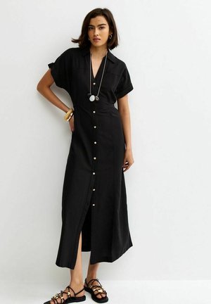 New Look, BLEND MIDI  - Robe chemise - black