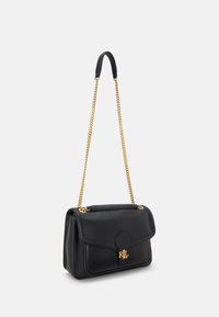 Lauren Ralph Lauren BRADLEY SHOULDER BAG MEDIUM - Keresztpántos táska - black