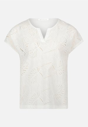 Betty & Co, BETTY & CO MIT V-AUSSCHNITT CASUAL-SHIRT - Camicetta - rohweiß