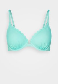 PADDWIRE TOP - Bikini top - turquoise