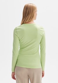 OPUS SLIM FIT BASIC - Longsleeve - avocado