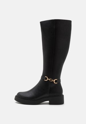 Plateaustiefel - black