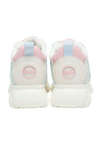 Buffalo CORIN - Matalavartiset tennarit - white pink blue