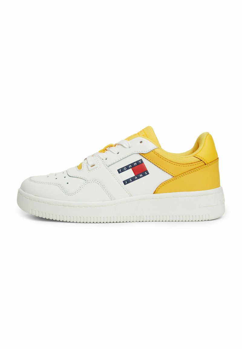 Tommy Jeans RETRO BASKET - Sneaker low - warm yellow