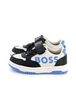 BASKETS EN SCRATCH - Trainers - bleu cargo