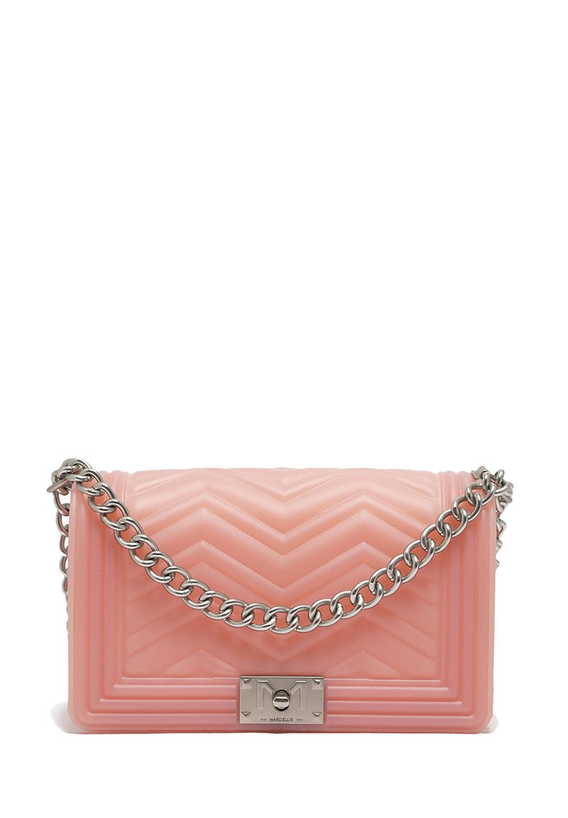 Marc Ellis Borsa a tracolla - light pink and silver