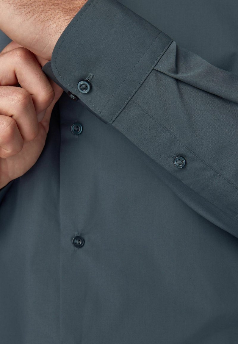 Next EASY CARE SINGLE CUFF - Krekls - petrol blue