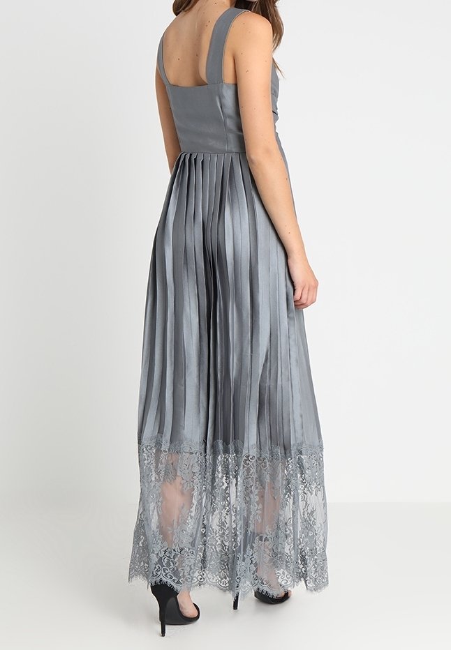 little mistress grey dress Occasion wear - - (Pre-owned) one person