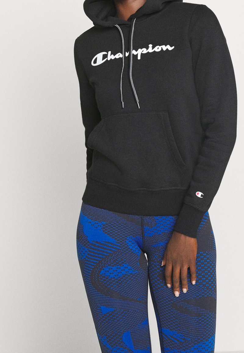 Champion Felpa con cappuccio - black