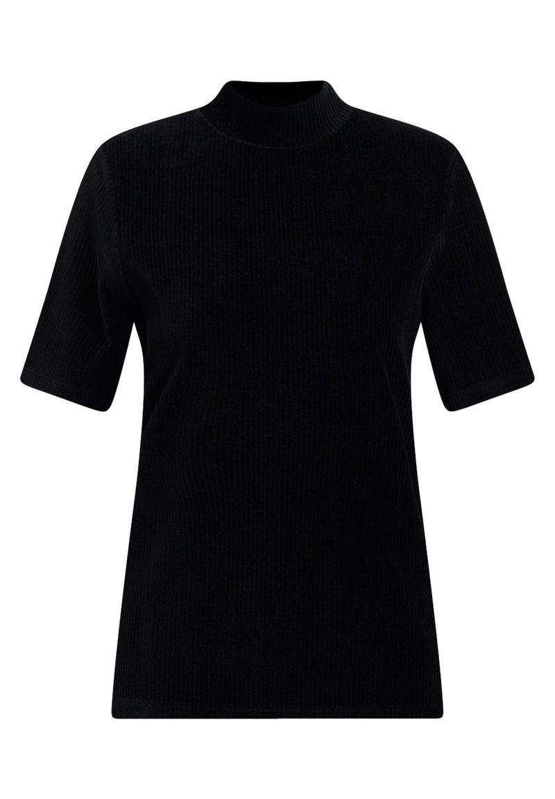 WE Fashion T-shirt basic zwart WE Fashion T-shirt basic zwart