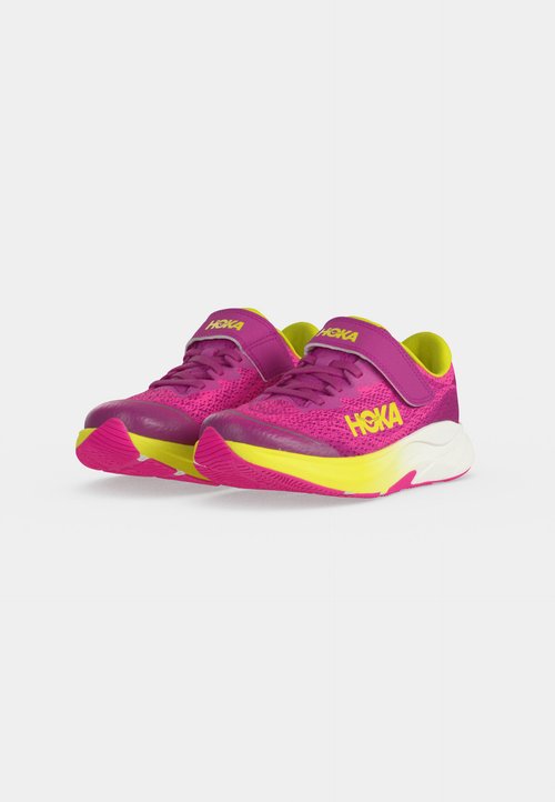 Hoka RINCON 4 KIDS UNISEX - Road running shoes - fuchsia — photo 3