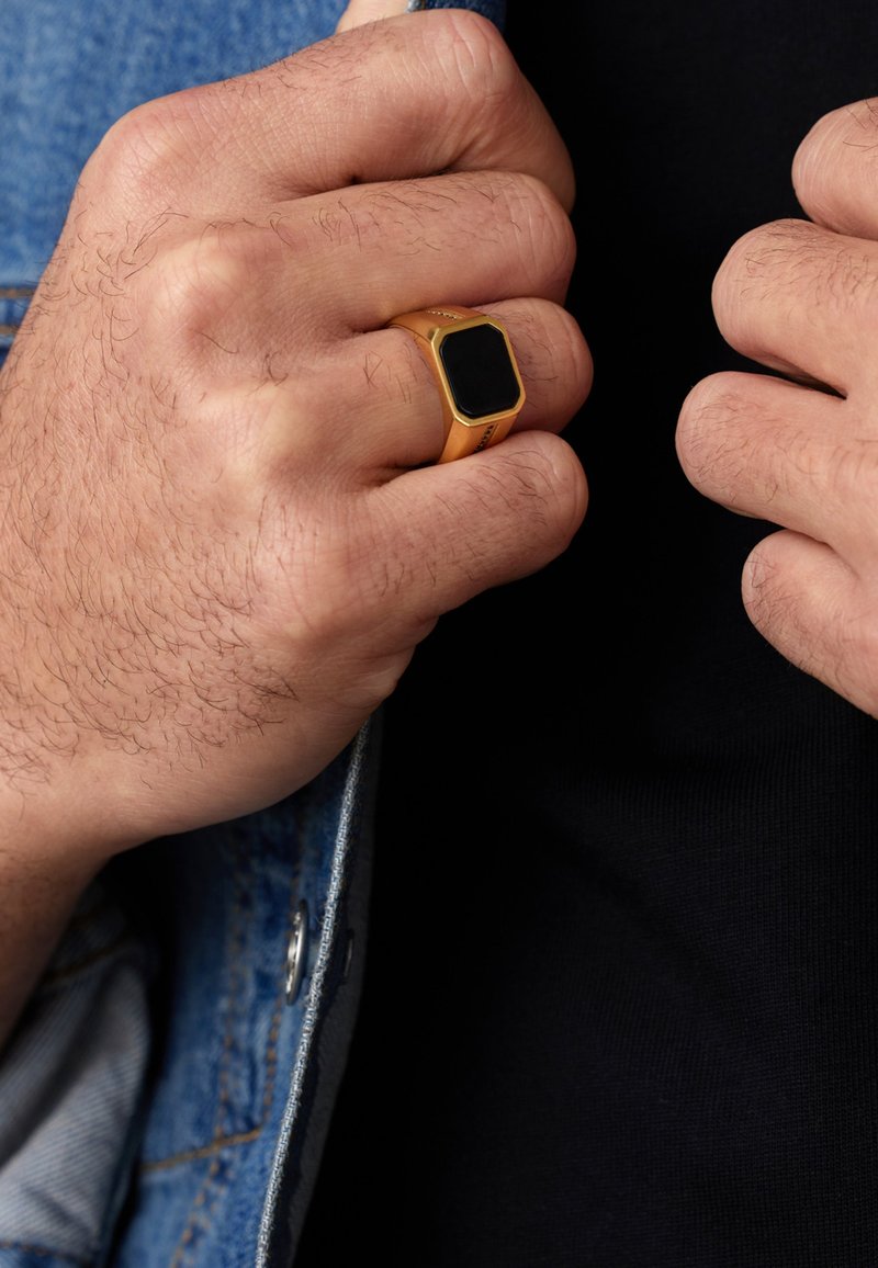Lucardi Ring - gold-coloured