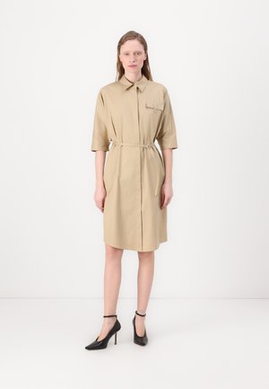 DIRISIA - Shirt dress - medium beige