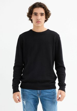 INSIDE Jersey de punto - black
