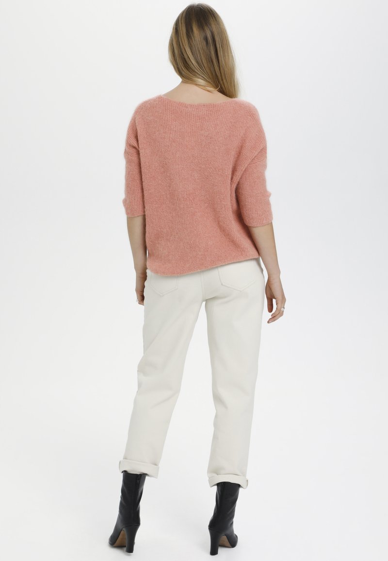 Damen Strickjacken | Soaked in Luxury TUESDAY Strickpullover cameo brown/rosa meliert - ZW17002 Damen Strickjacken | Soaked in Luxury TUESDAY Strickpullover cameo brown/rosa meliert - ZW17002