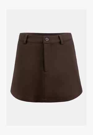 OW Collection NATALIE - A-line skirt - brown