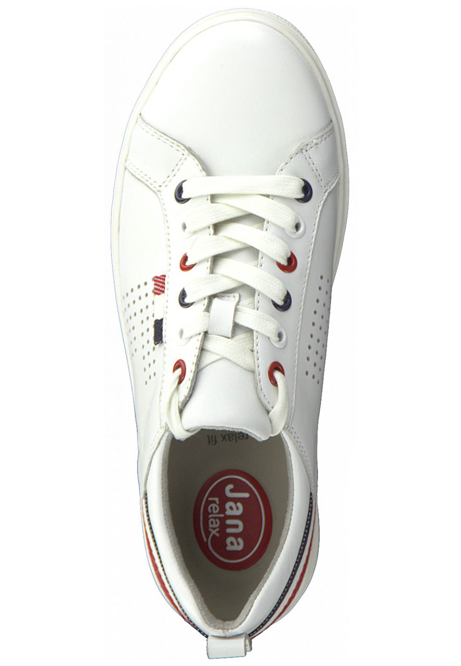 Jana Sneakers laag - white/wit - Zalando.nl