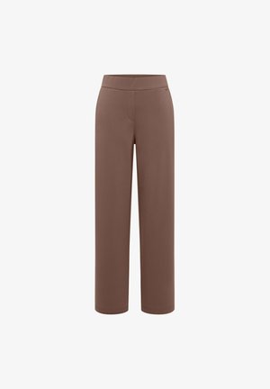Cecil, HIGH WAIST STRAIGHT LEG HOSE IM LOOSE FIT - Bukser - earthy taupe