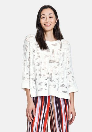 LANGARM - Jersey de punto - off-white