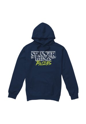 NETFLIX, STRANGER THINGS TALES FROM 85 TWO TONE LOGO - Kapuzenpullover - dark blue