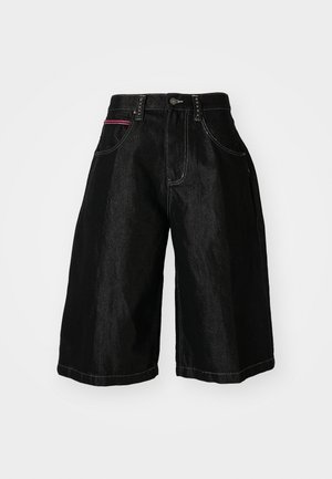 CROSS COLOSSUS - Shorts di jeans - blue denim