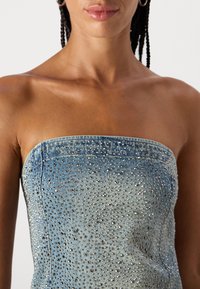 Gestuz CORSAGE - Topper - mid blue washed
