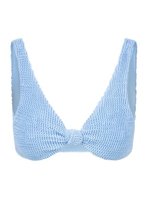 Moda Minx, SCRUNCH KNOT - Bikinitop - baby blue