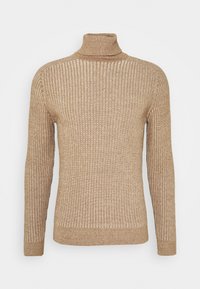 Strickpullover - mottled beige