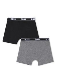 BOSS Kidswear 2 PACK - Hlače - black,gray