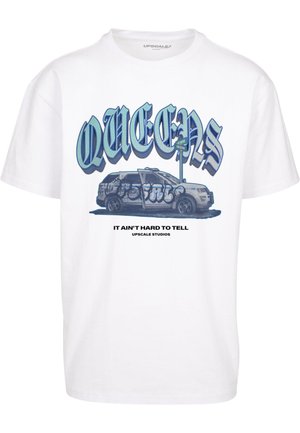 UNISEX QUEENS  - T-Shirt print - white