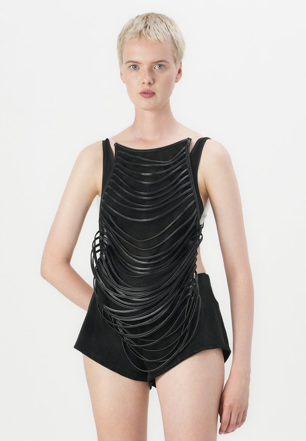 SLASHED HALTER - Top2