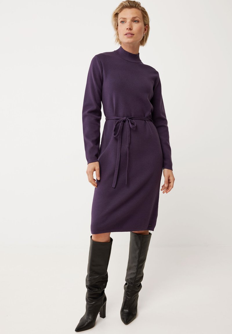 Mexx Strickkleid - dark purple/lila - Zalando.de