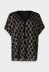 SCOMEBBPHINAS BLOUSE - Blouse - black