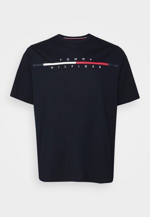 SPLIT LOGO TEE - T-shirt con stampa - desert sky