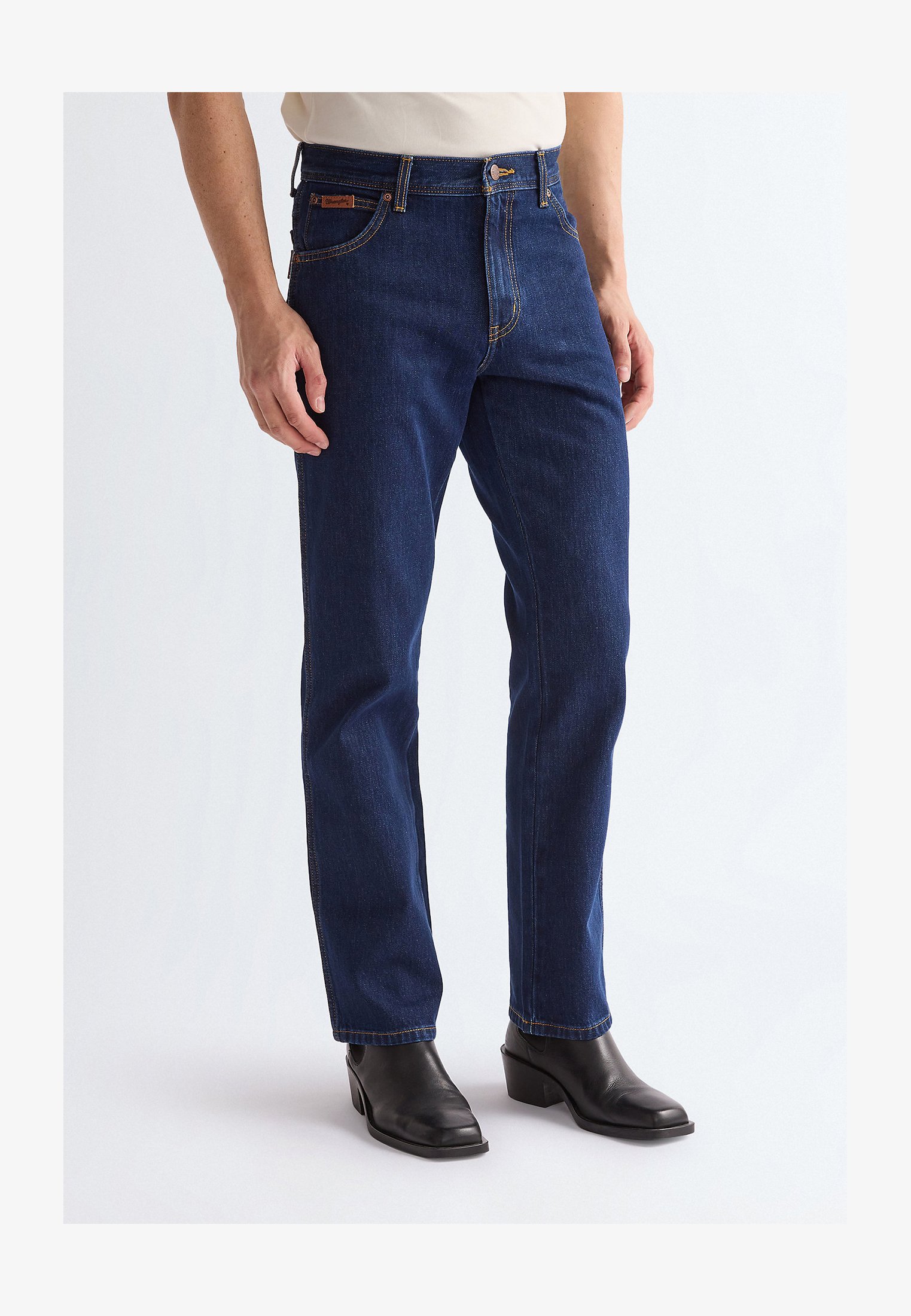 Wrangler Texas Contrast Jeans Uomo – Vestibilità Dritta