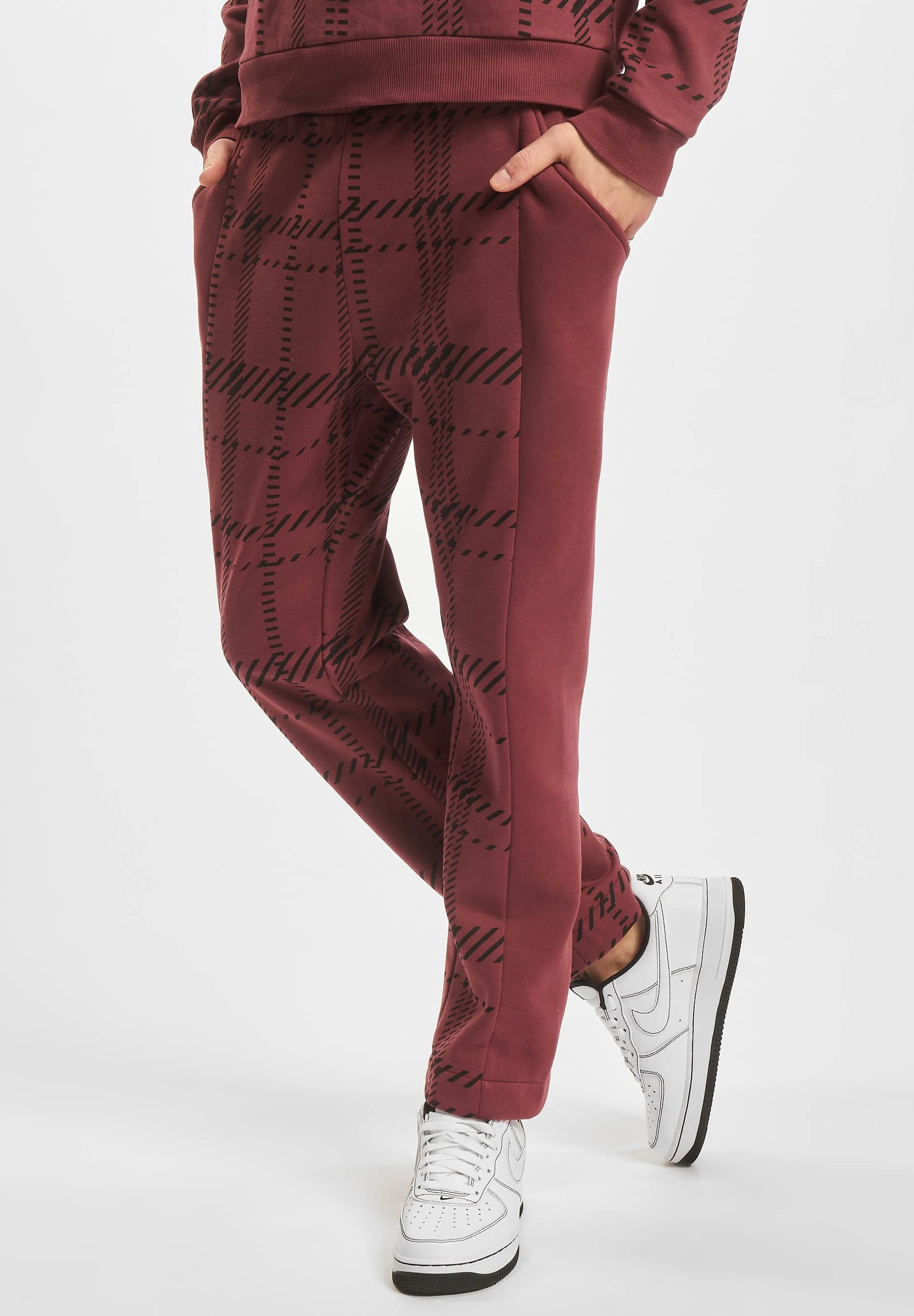 Pantalon De Jogging Homme à Carreaux - Survêtement Décontracté Taille Élastique - KTWOLEN