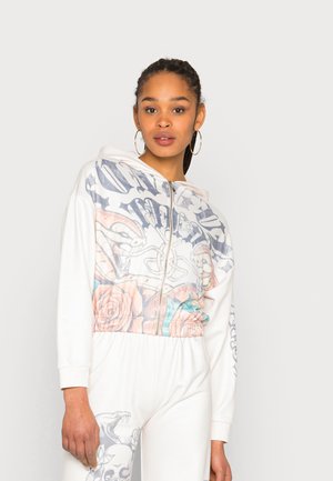 TONGUE TIED ZIPUP HOODIE - Sweatjakke - sand