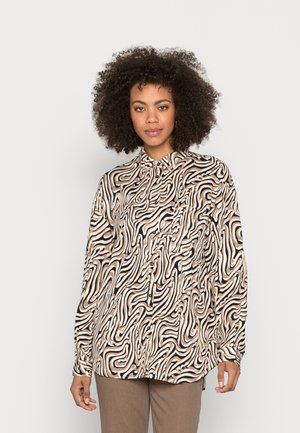 ASTIN - Blusa com botões - beige