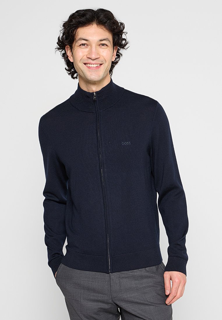 Boss Vest donkerblauw