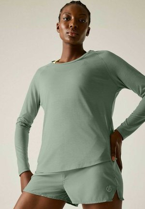 Regatta, REGATTA SERENITY LONG SLEEVE ACTIVE T-SHIRT T-SHIRTS - Long sleeved top - glaciergreen