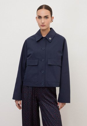ottod'Ame, TRENCH  - Lichte jas - midnight blue