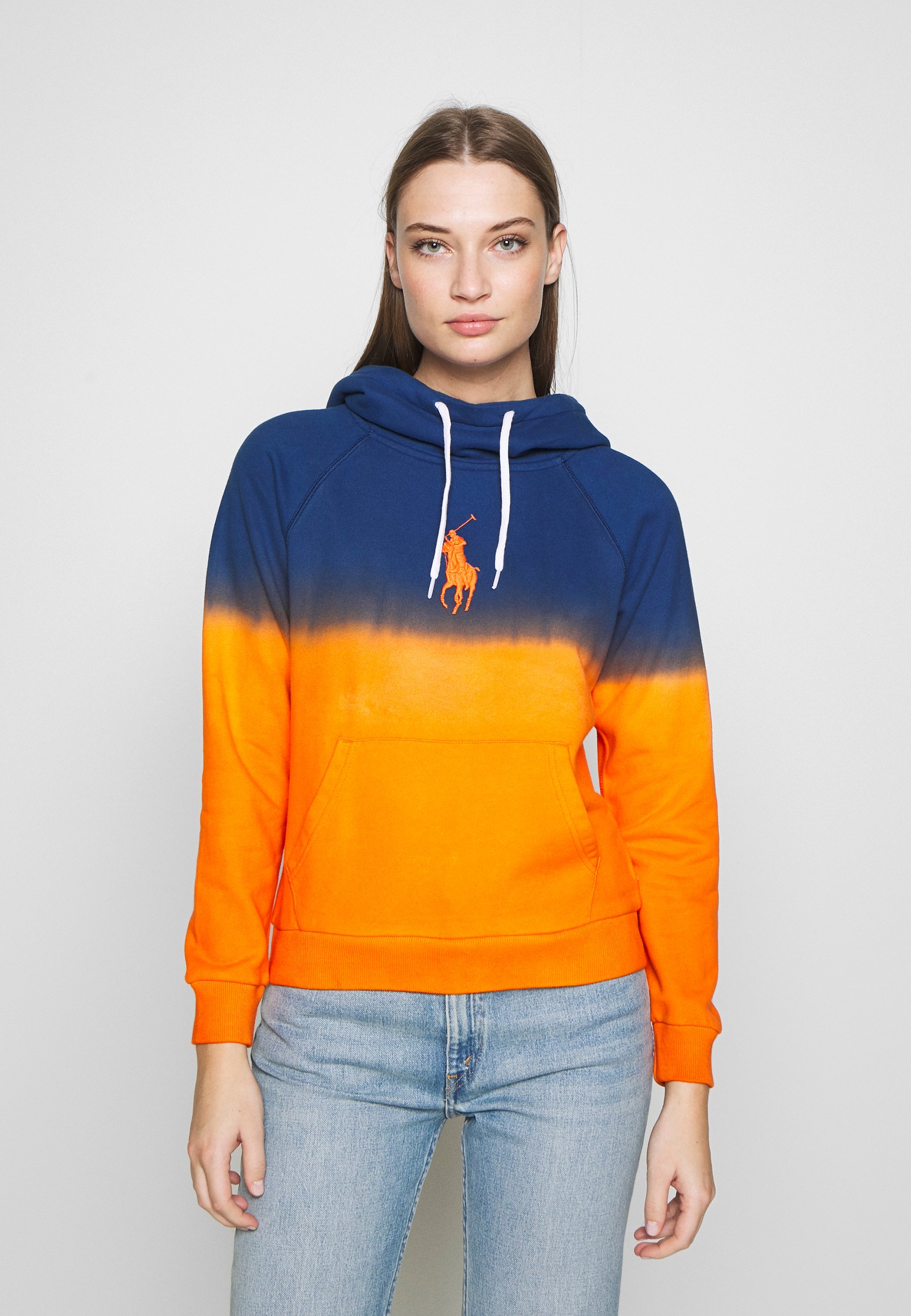 ralph lauren hoodie orange