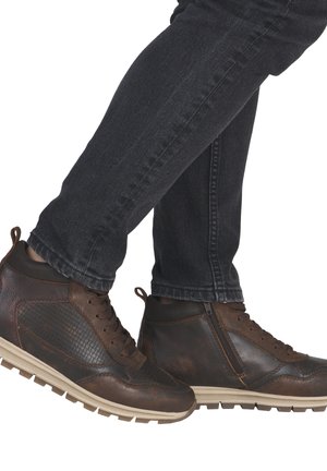 Rieker Botines con cordones - braun